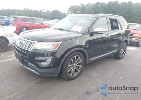 2016 Ford Explorer Platinum z USA, uszkodzony, nr VIN 1FM5K8HT4GGC46446